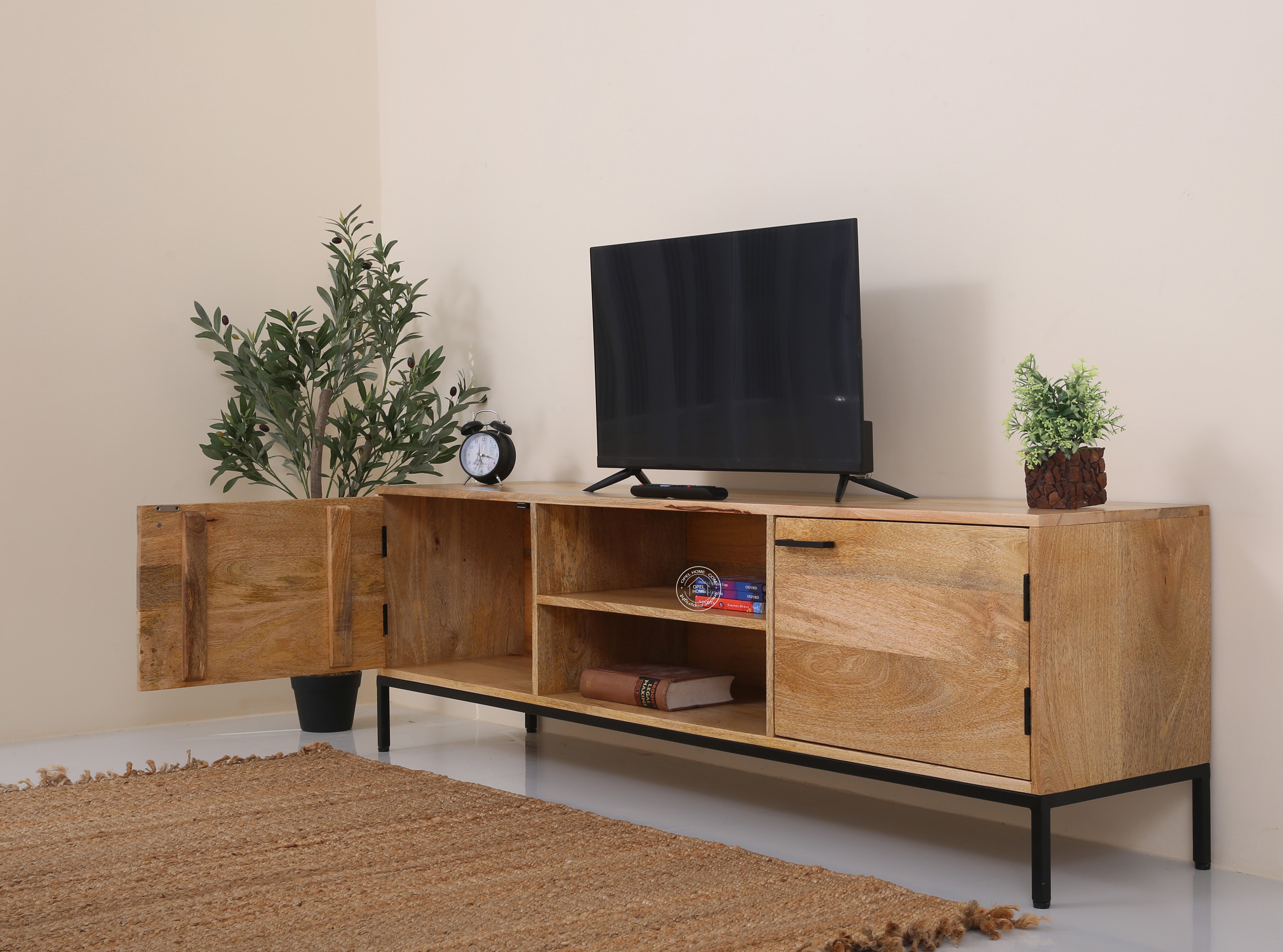 Congo Wooden 2 Doors Media Unit