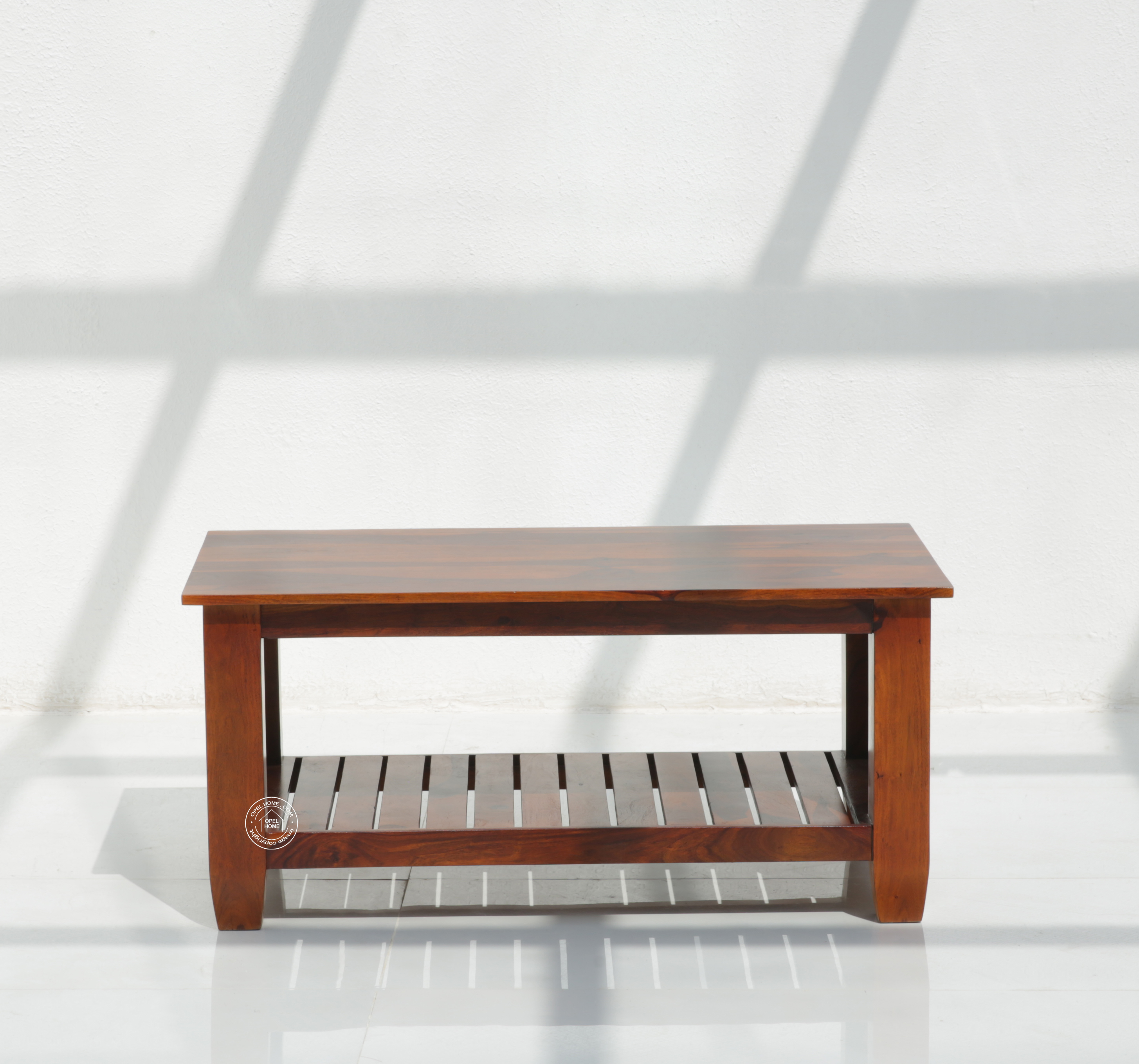 Cowley Wooden Coffee Table (Honey finish)