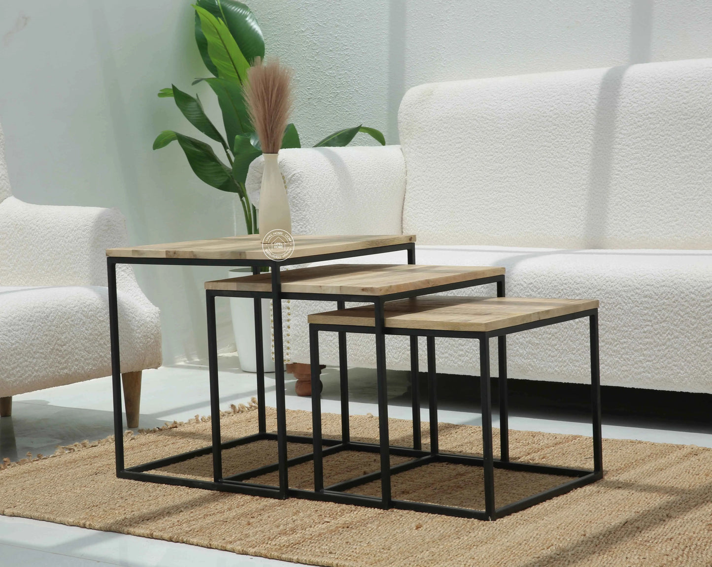 Allycia Nesting Wooden Coffee Table
