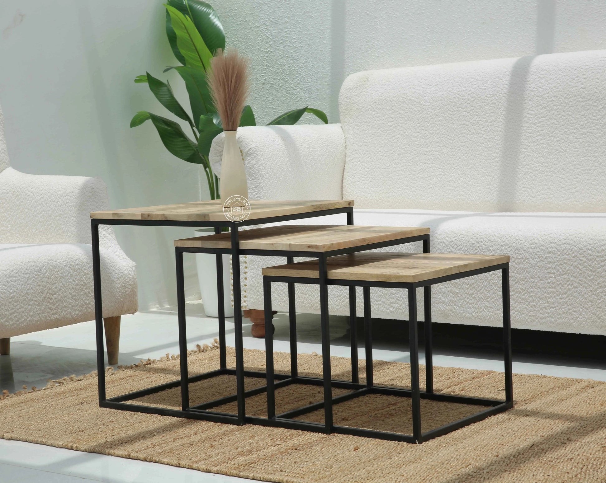 Allycia Nesting Wooden Coffee Table