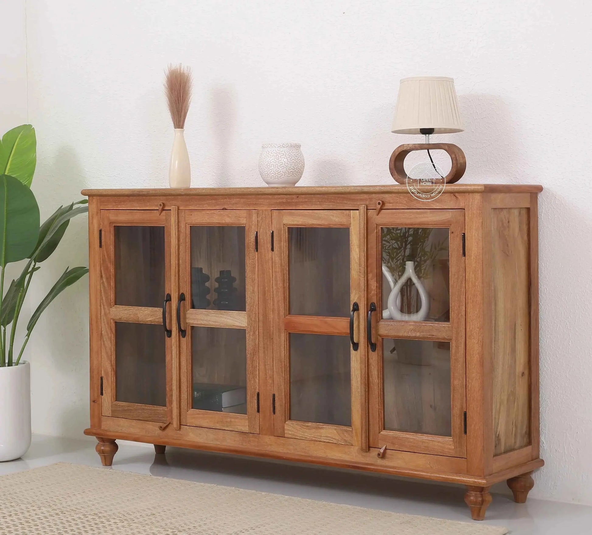 Aravis wooden 4 door Sideboard