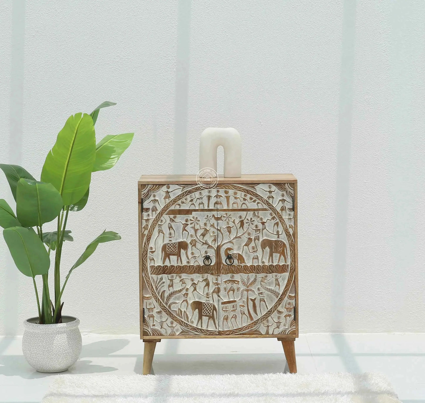 Arden Two Door Wooden Sideboard & Buffet (Multiple Colors Options) | Opelhome UAE