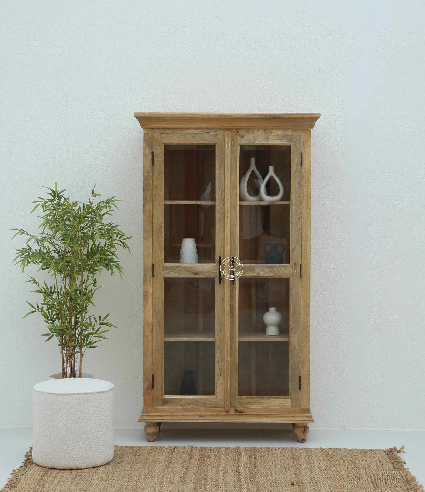 Aurum  Wooden Display Cabinet