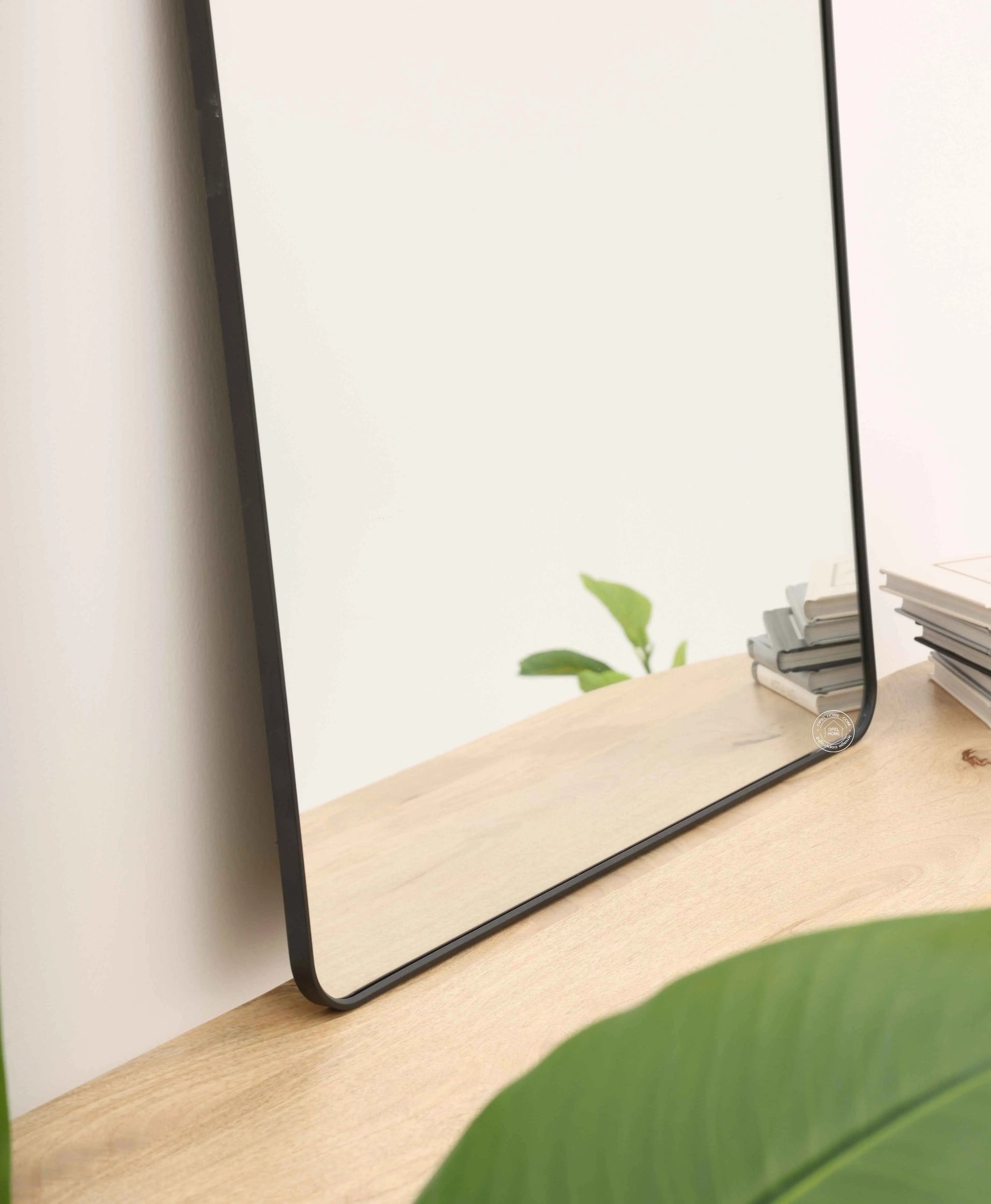 Black Square Table Mirror