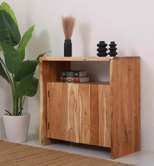 Bold 2 Doors Acacia Wood Sideboard