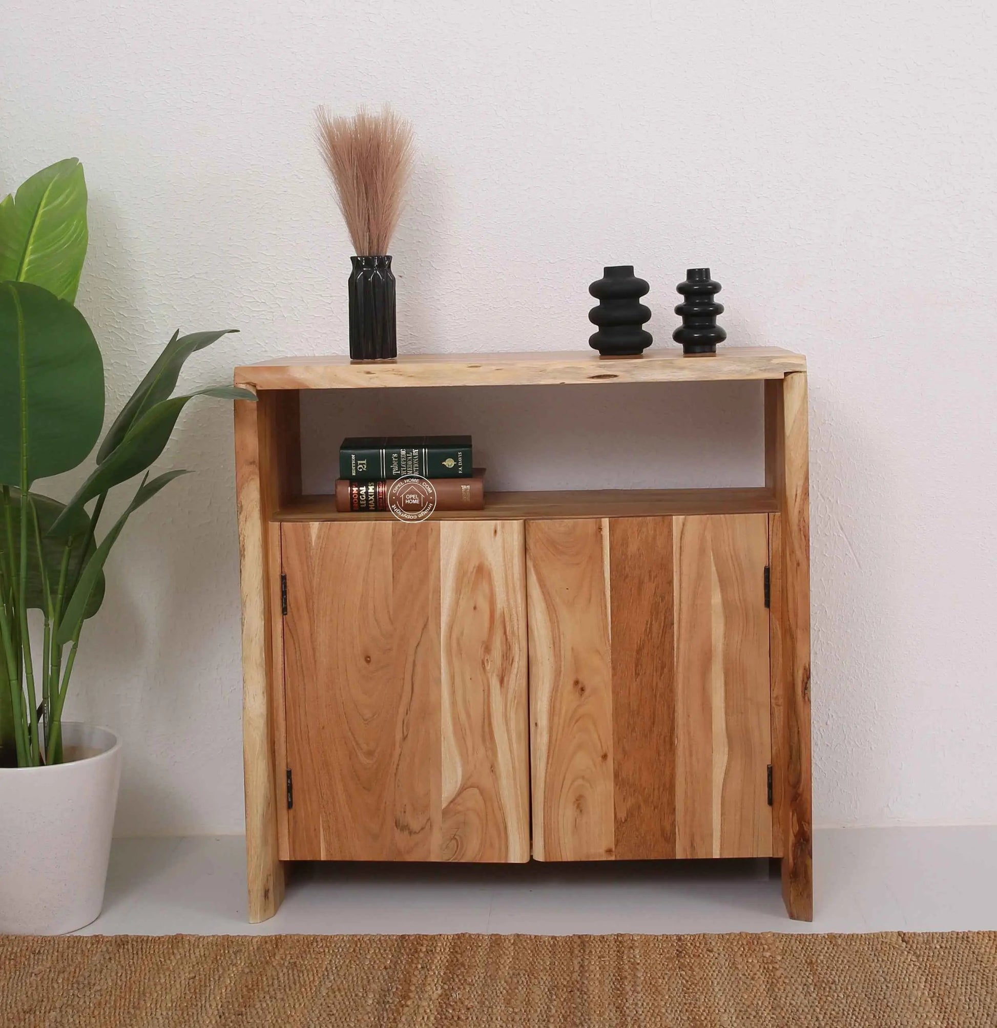 Bold 2 Doors Acacia Wood Sideboard