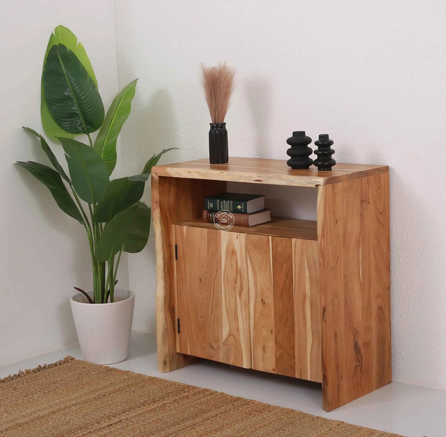 Bold 2 Doors Acacia Wood Sideboard