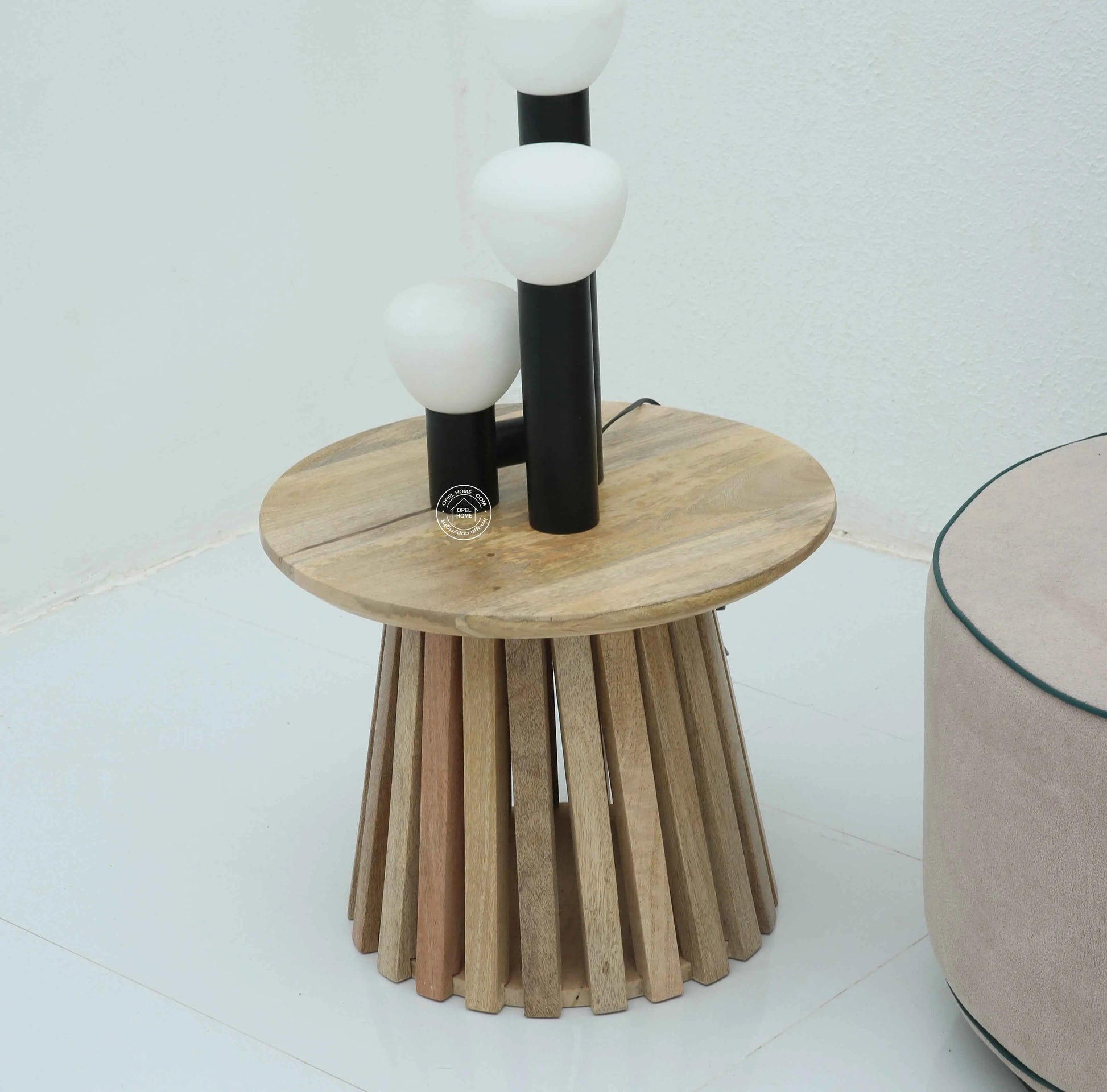 Brasher Wooden Coffee Table – Solid Mango Wood, Multiple Sizes | Opelhome UAE