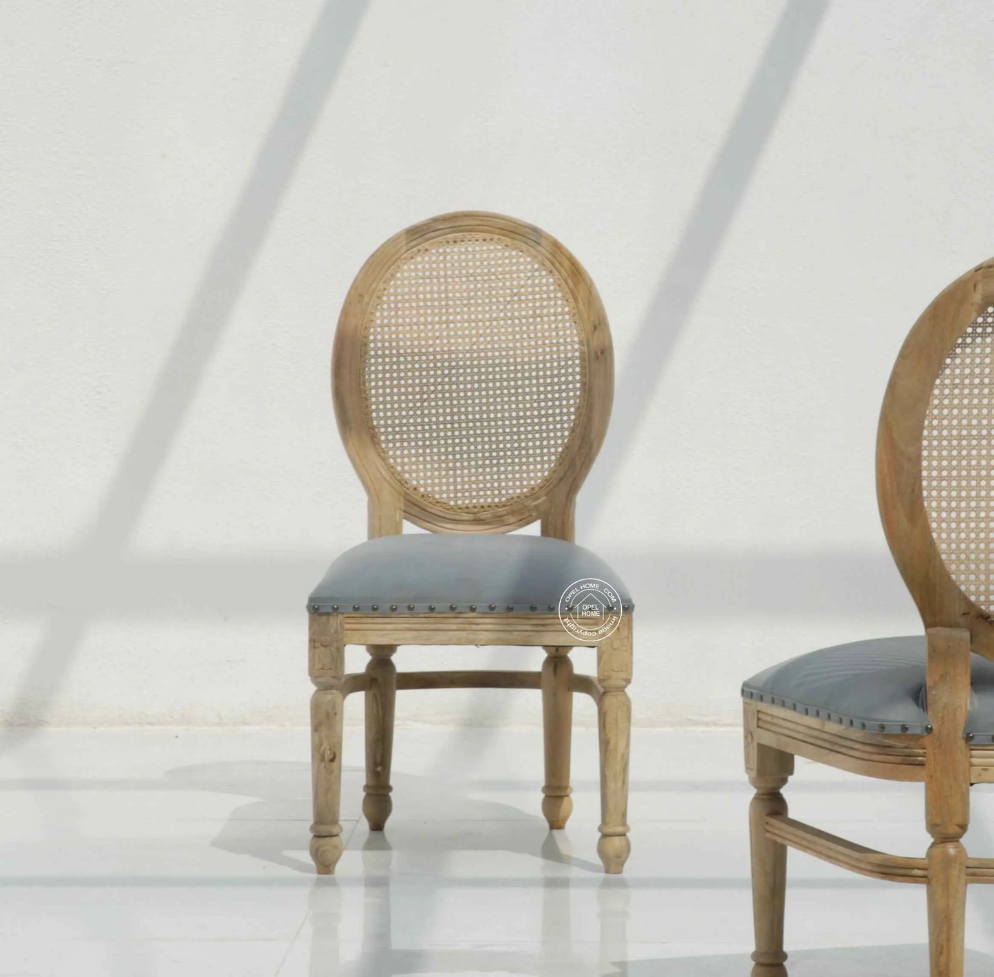 Cario Rattan Dining Chair (Only one pcs) | Opelhome UAE