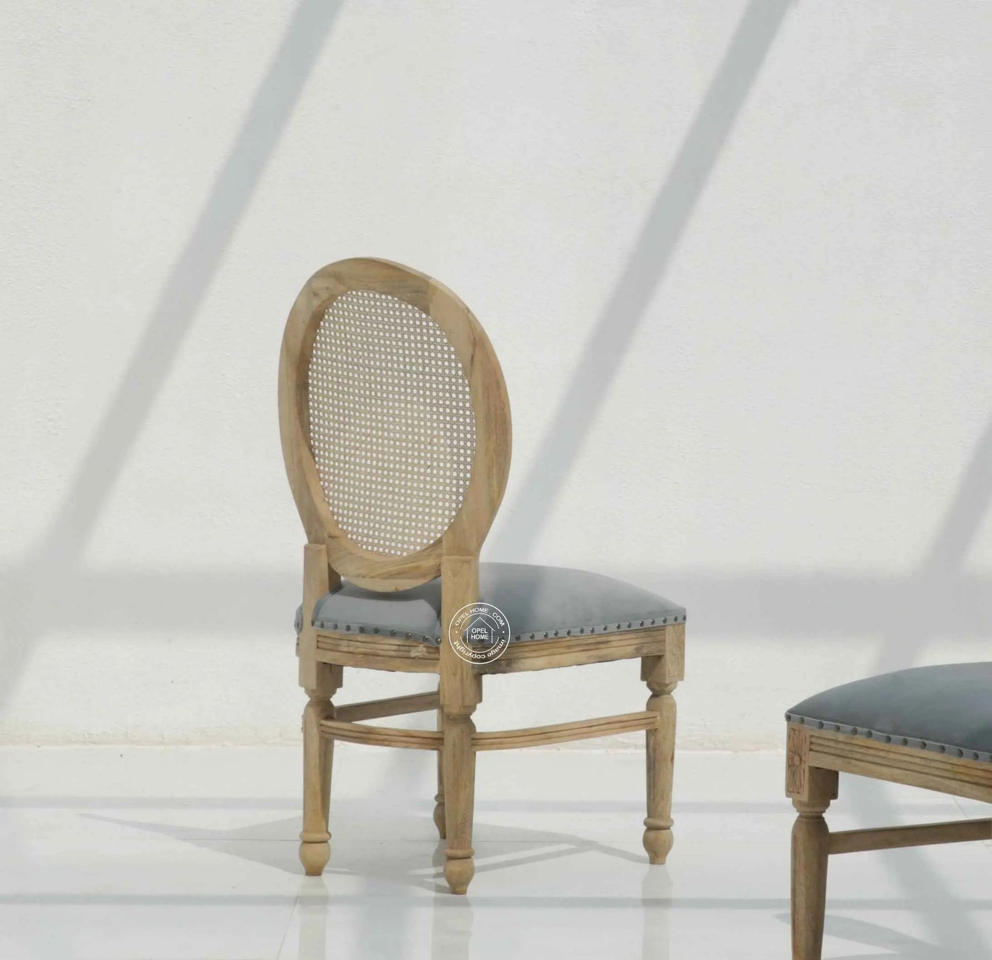 Cario Rattan Dining Chair (Only one pcs) | Opelhome UAE