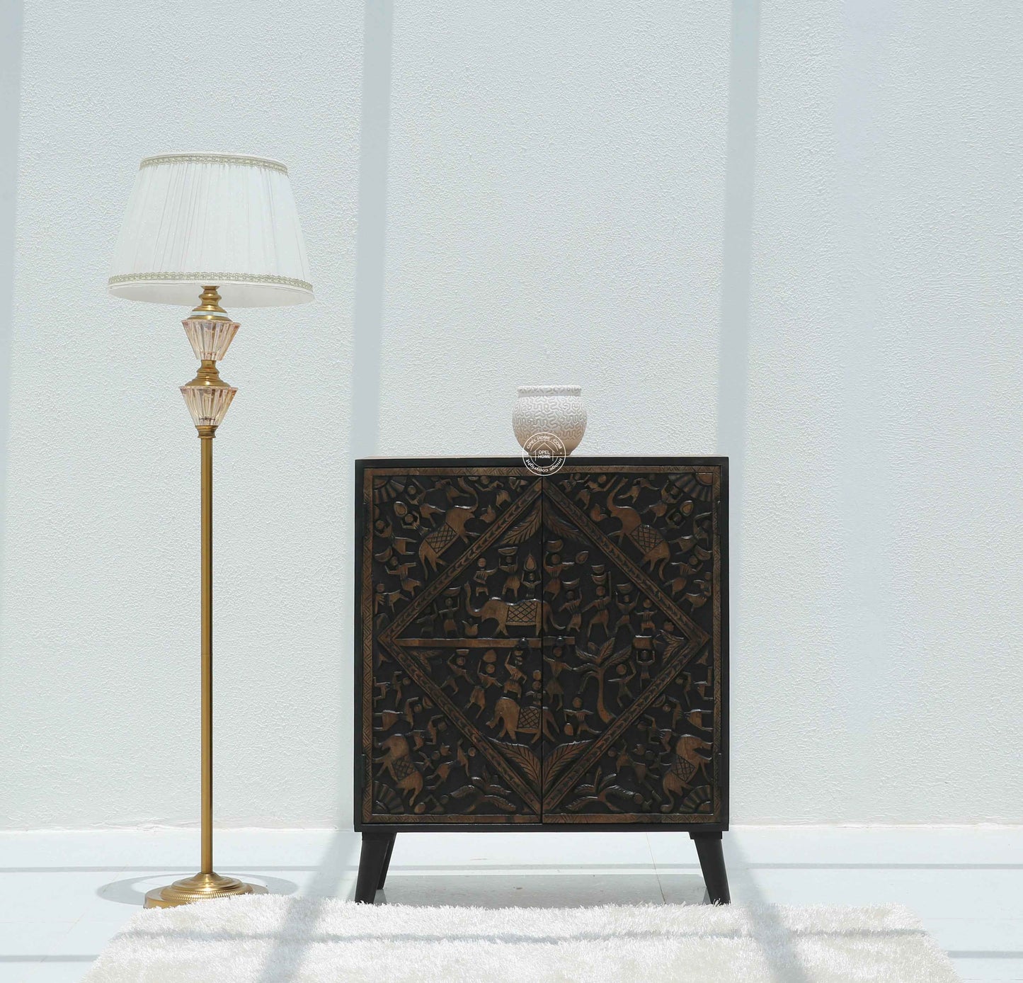 Caroa Two Door Wooden Sideboard & Buffet (Multiple Colors Options) | Opelhome UAE