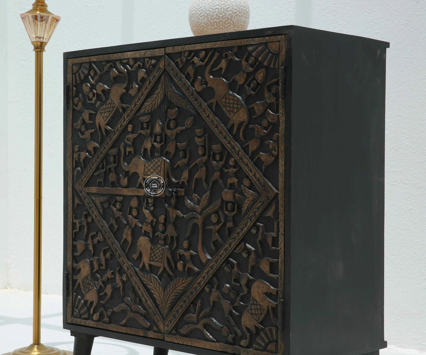 Caroa Two Door Wooden Sideboard & Buffet (Multiple Colors Options) | Opelhome UAE