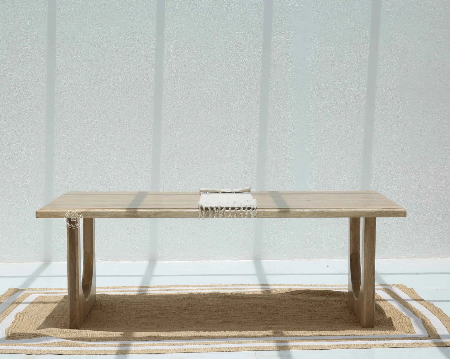 Carvera Wooden Dining Table –  Multiple Sizes (Only Table) | Opelhome UAE