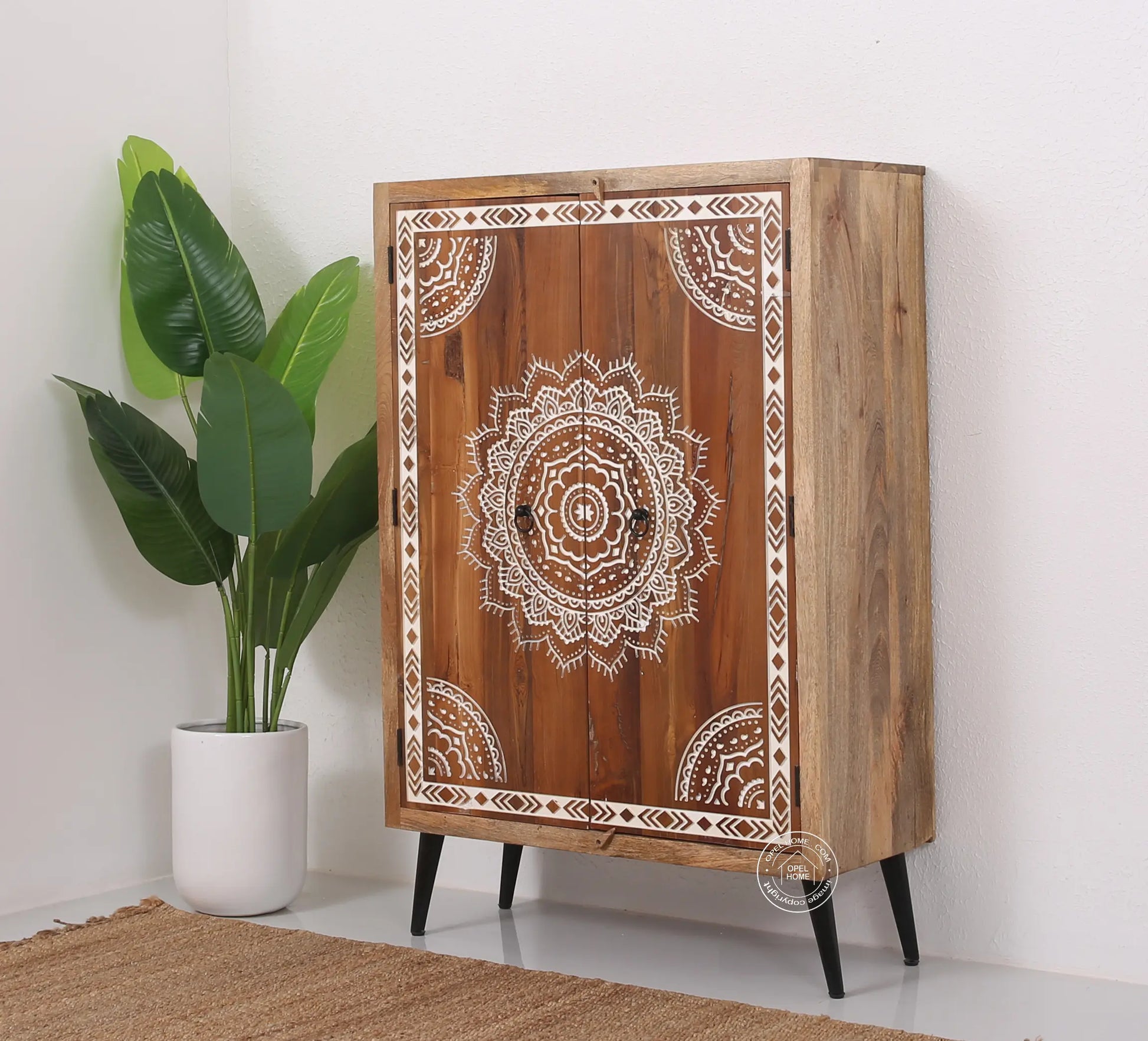 Cary wooden Cabinet (natural finish)
