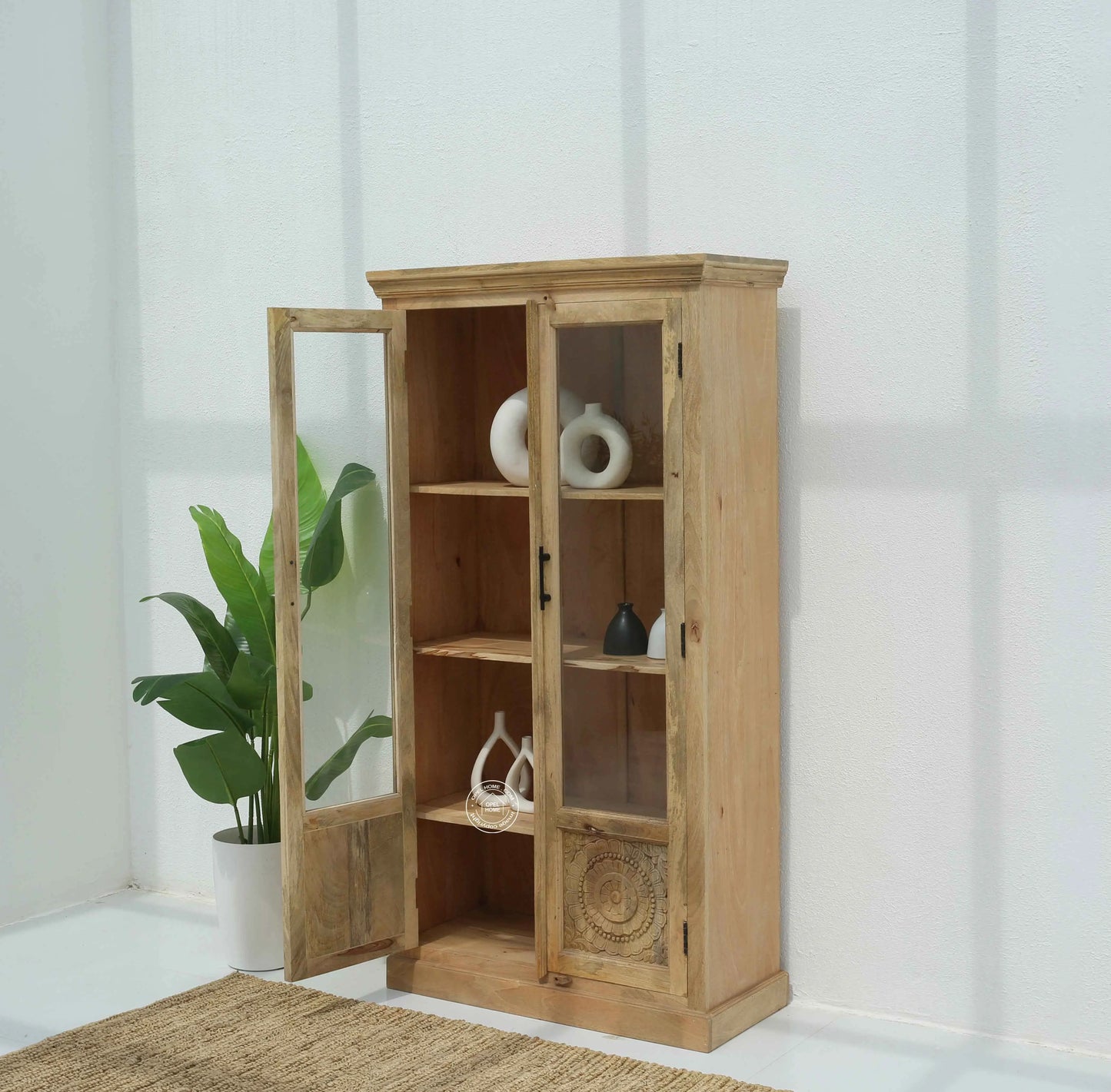 Ceno Display Wooden Cabinet