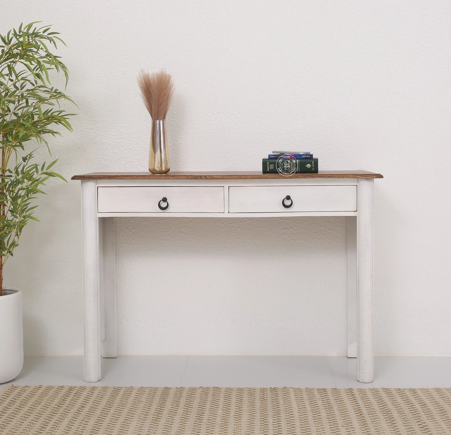 Charlie 2 Drawers Wooden Console