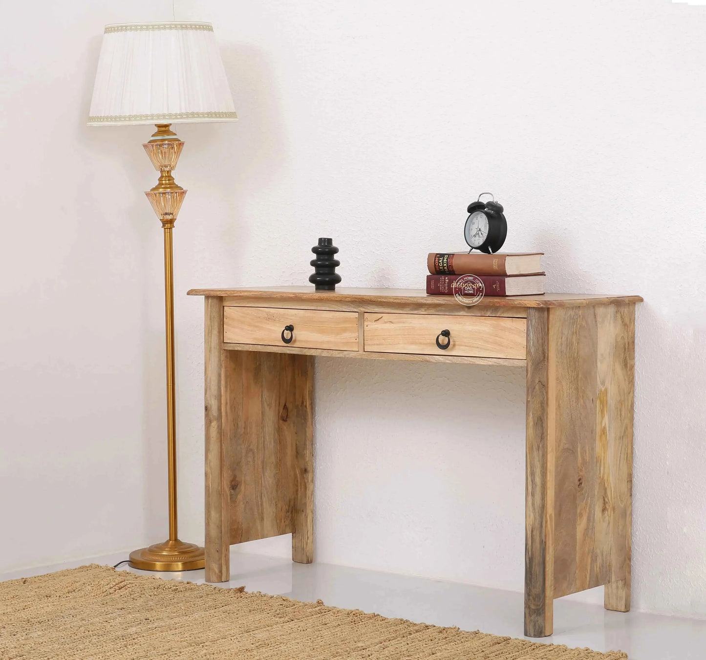 Charlie 2 Drawers Wooden Console