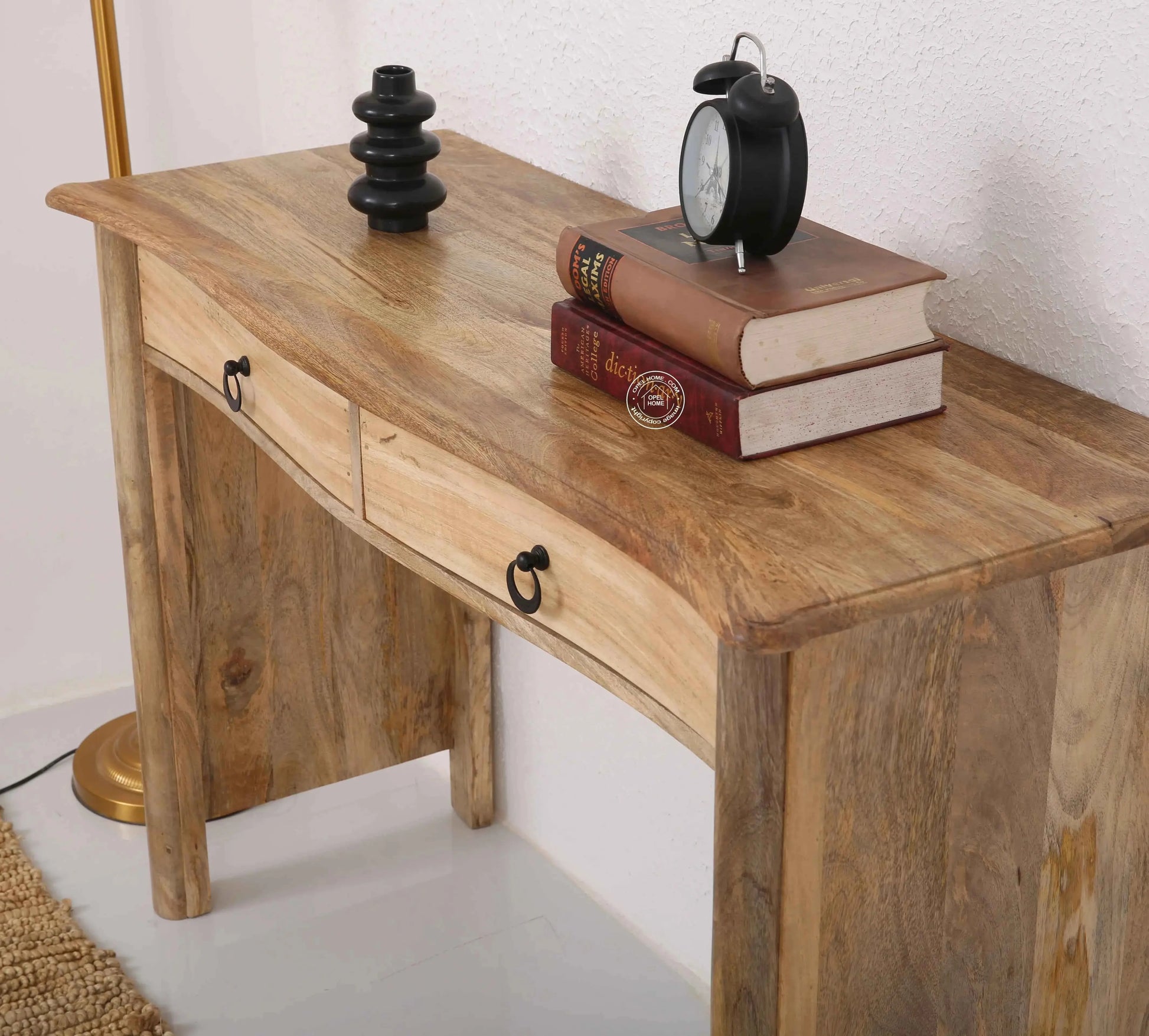 Charlie 2 Drawers Wooden Console