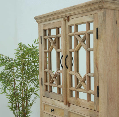 Cosmic Wooden 4 door 2 drawer closet