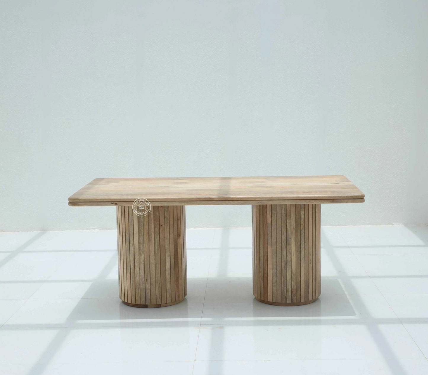 Crump Wooden Dining Table –  Multiple Sizes (Only Table) | Opelhome UAE