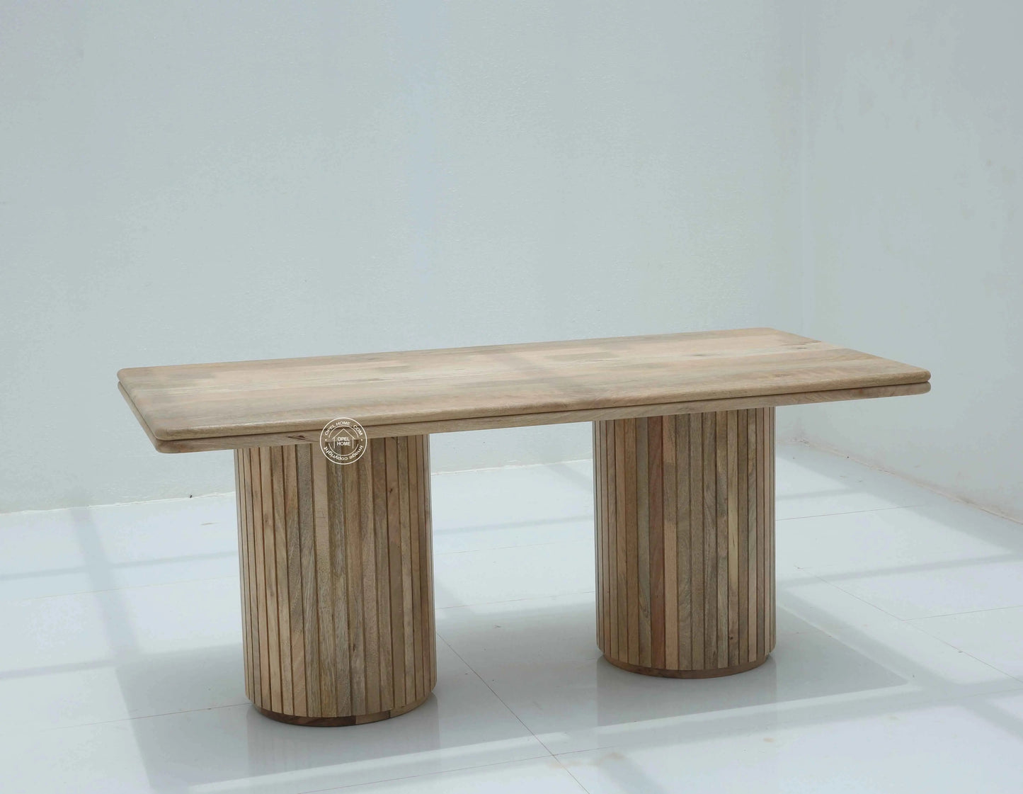 Crump Wooden Dining Table –  Multiple Sizes (Only Table) | Opelhome UAE