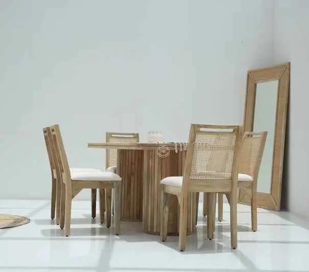 Crump Wooden Dining Table –  Multiple Sizes (Only Table) | Opelhome UAE
