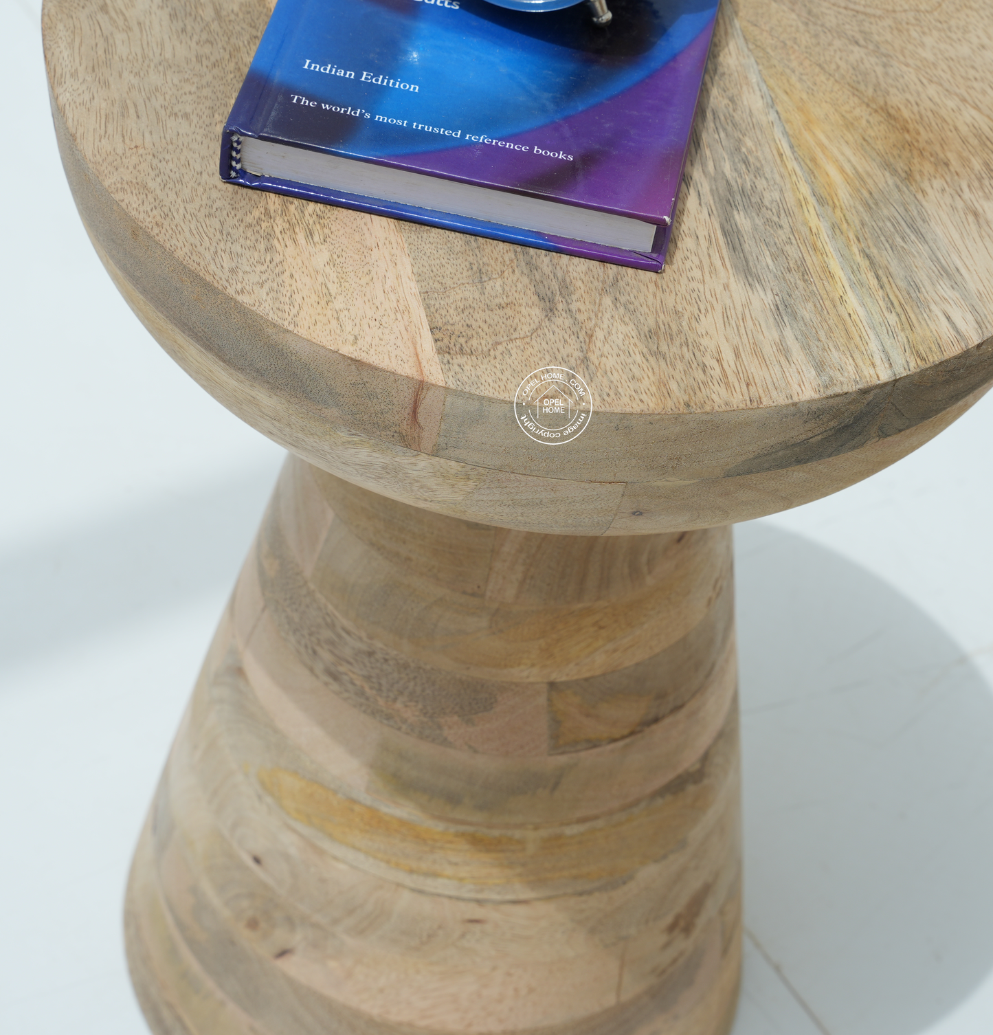 Jona Wooden Side Table – Solid Mango Wood | Opelhome UAE