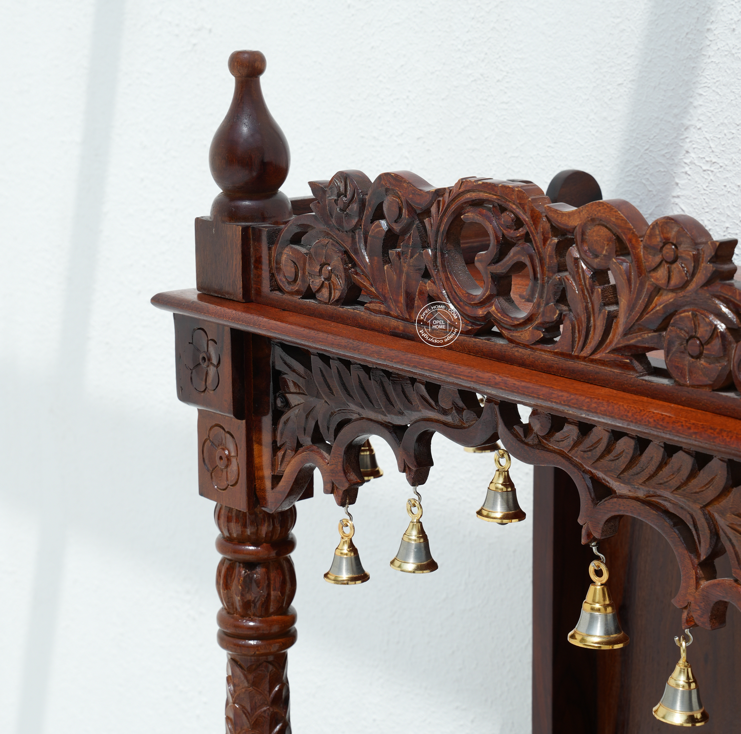 Puja Room Temple – Mangal | Handcrafted Rosewood Mandir