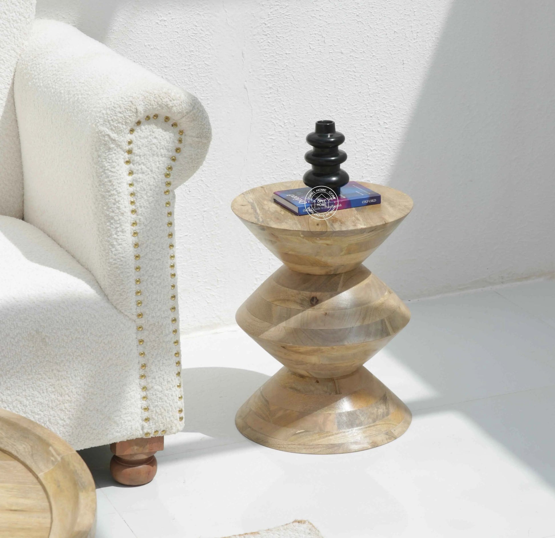 Duarte Wooden Side Table