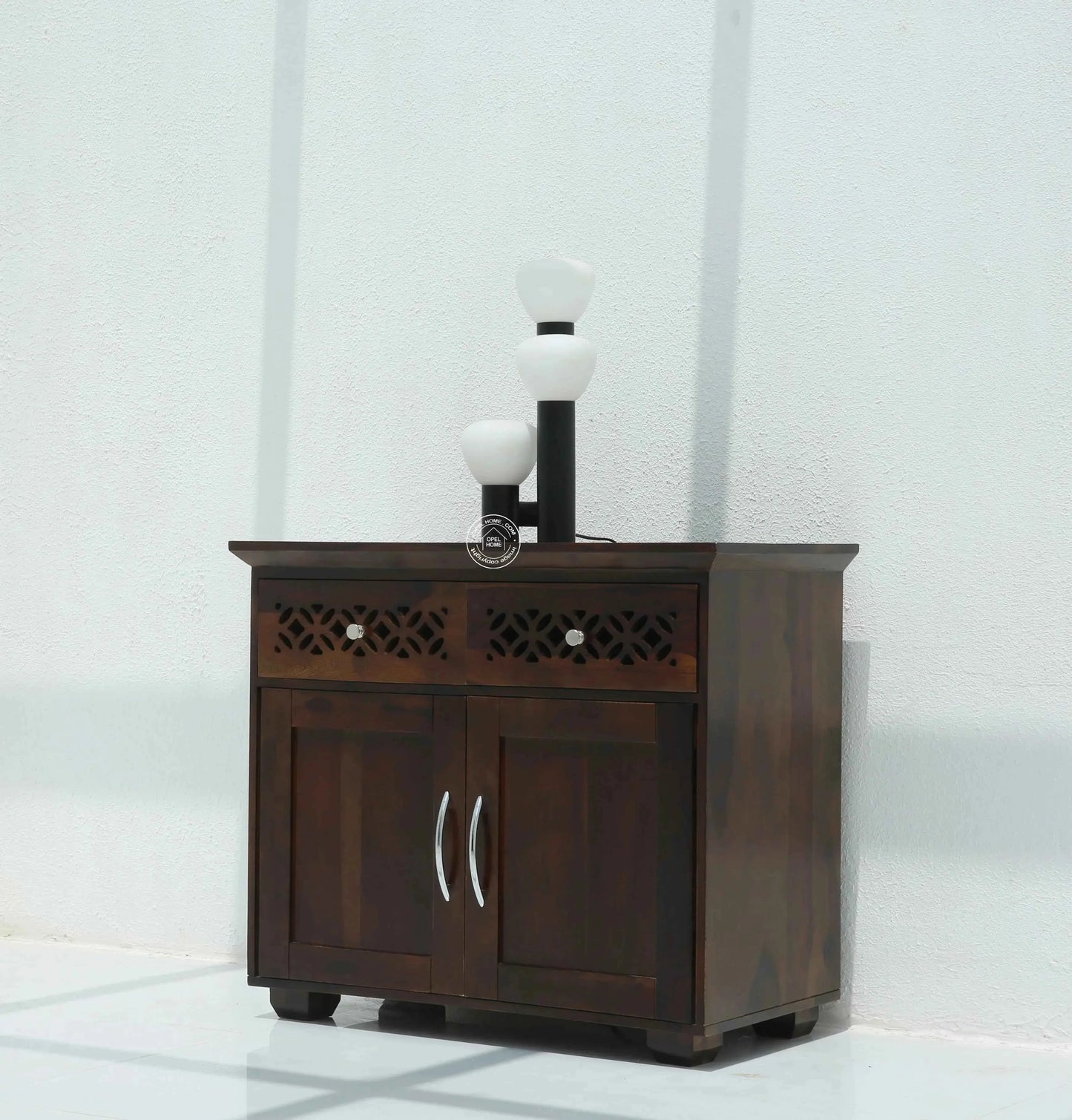 French Wooden Sideboard – 2 Doors, 2 Drawers, Solid Wood | Opelhome UAE