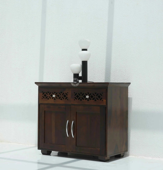 French Wooden Sideboard – 2 Doors, 2 Drawers, Solid Wood | Opelhome UAE