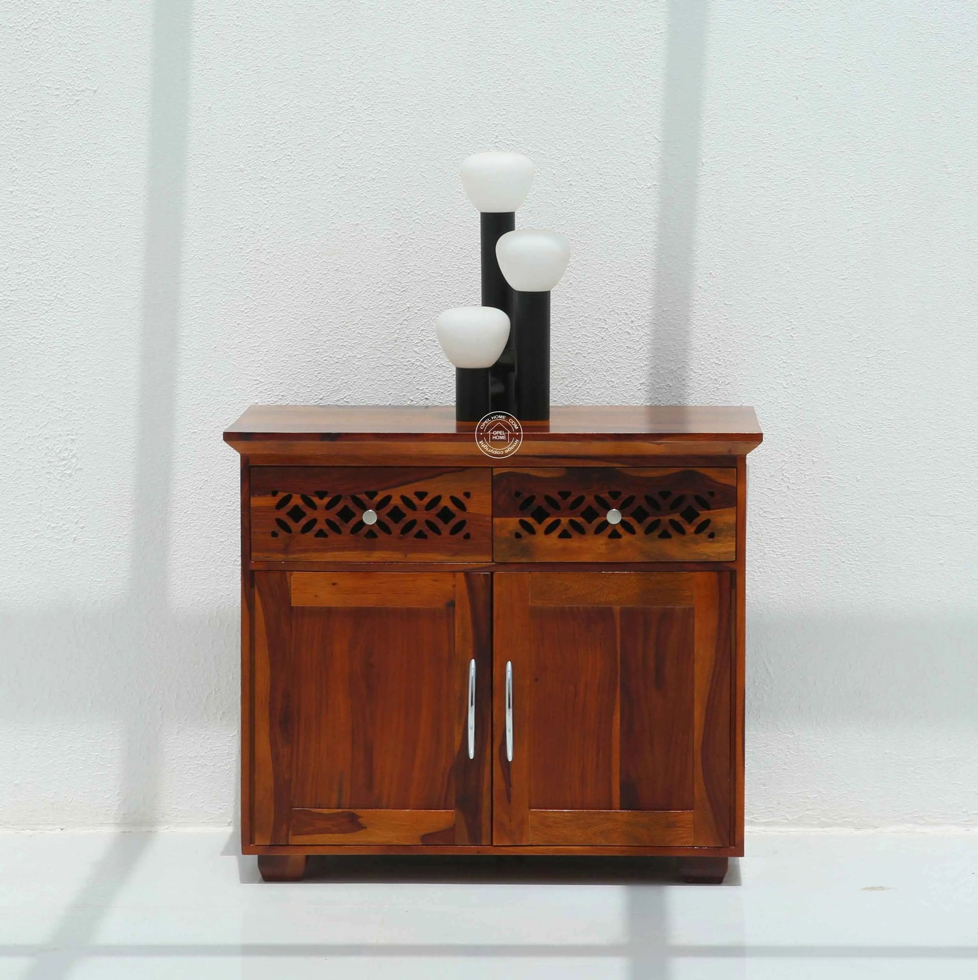 French Wooden Sideboard – 2 Doors, 2 Drawers, Solid Wood | Opelhome UAE