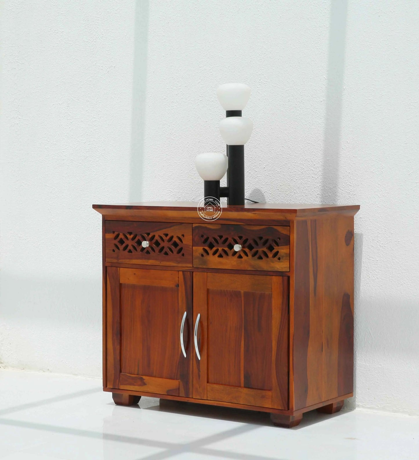 French Wooden Sideboard – 2 Doors, 2 Drawers, Solid Wood | Opelhome UAE