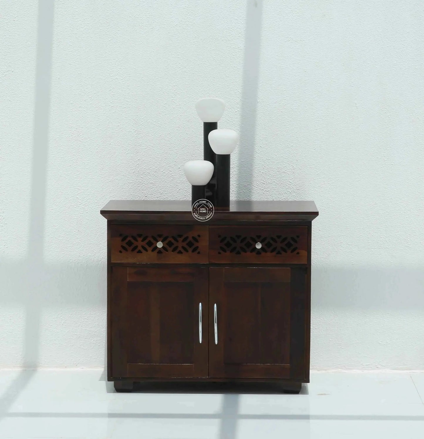 French Wooden Sideboard – 2 Doors, 2 Drawers, Solid Wood | Opelhome UAE