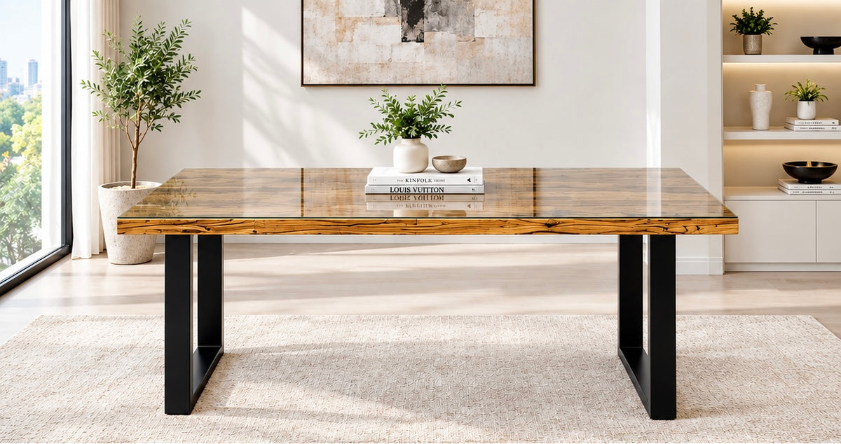 Heritage Railway Wood Only Dining Table ,Multiple Sizes