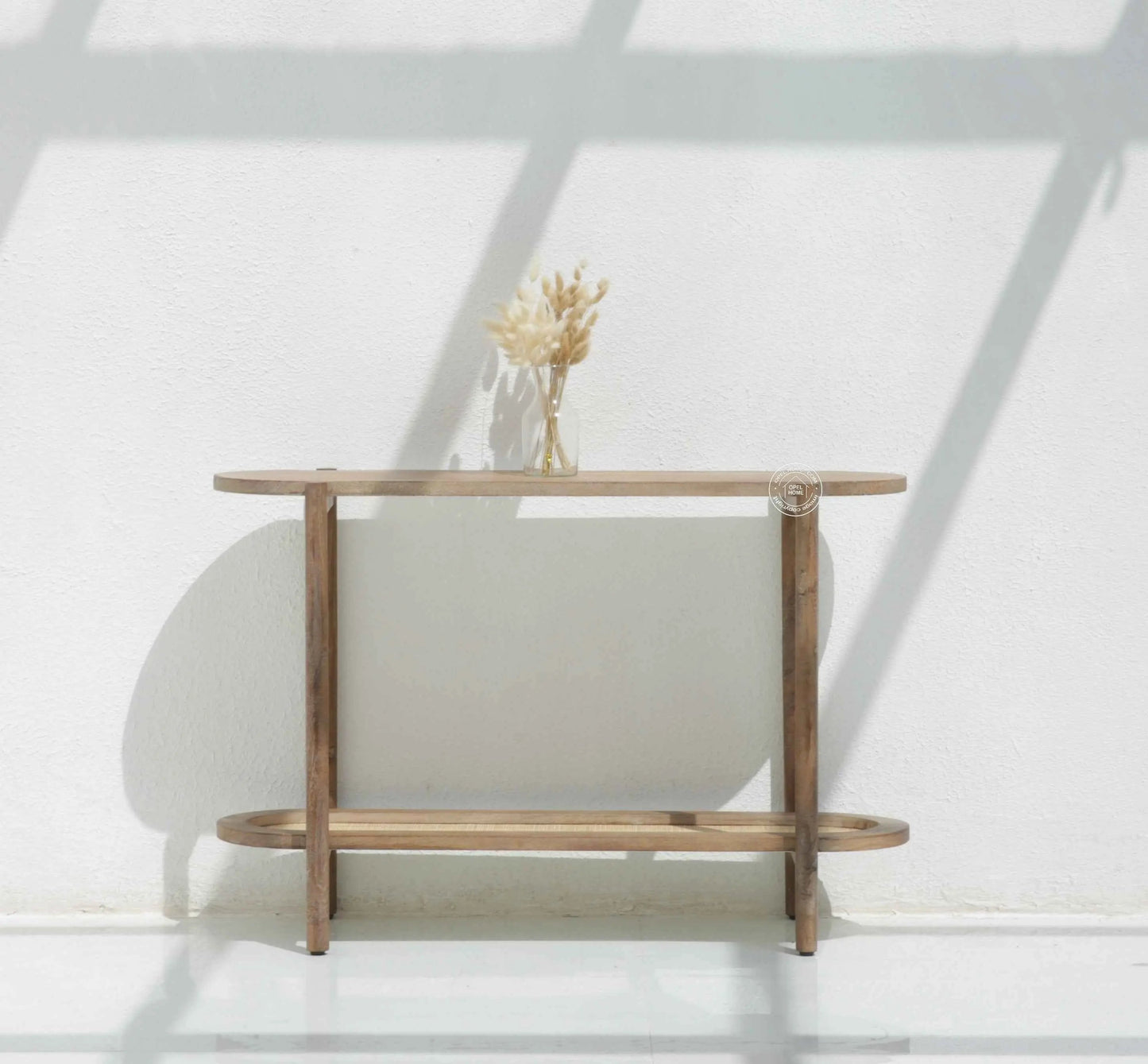 Harper Wooden Console Table – Solid Mango Wood | Opelhome UAE