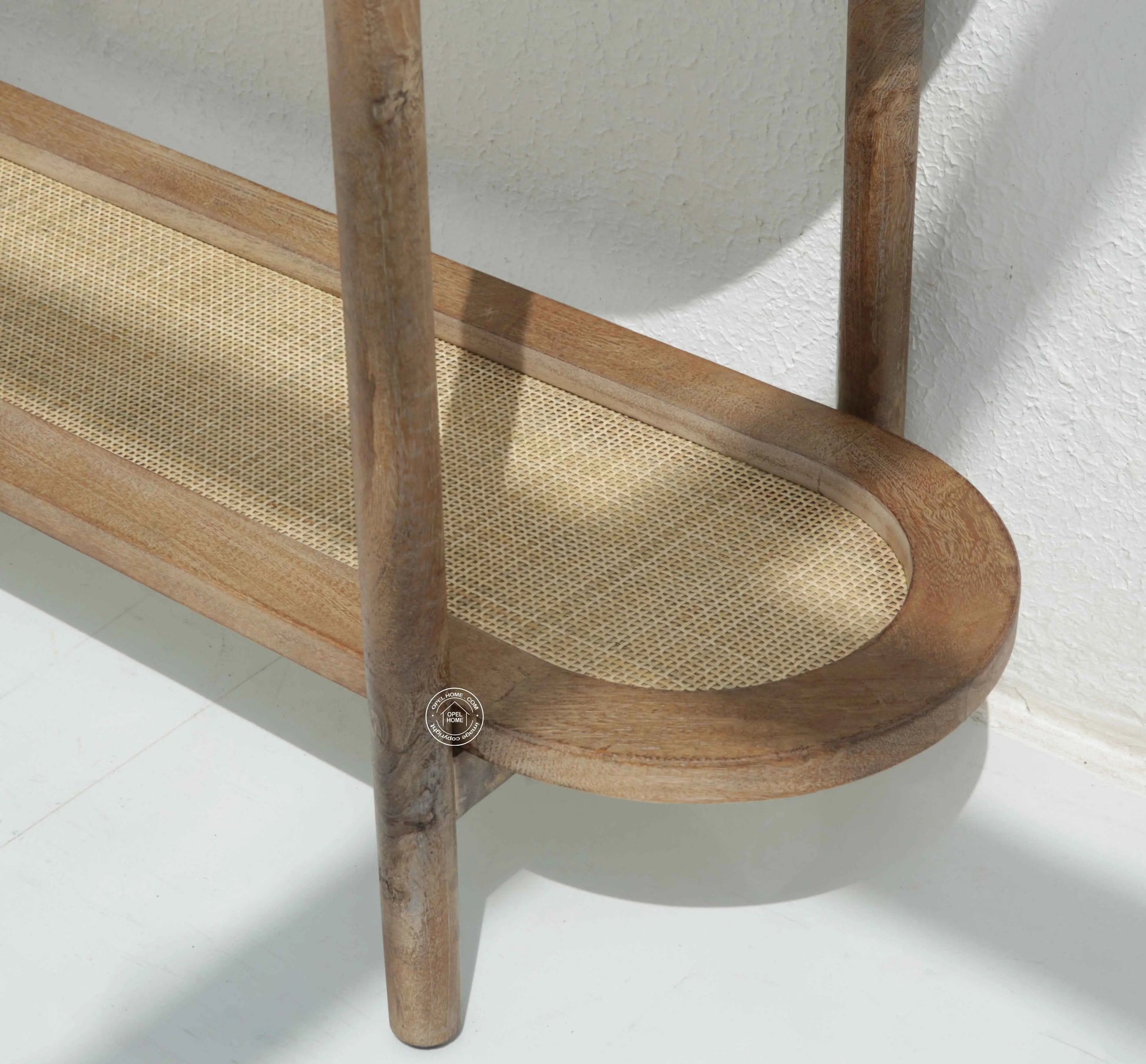 Harper Wooden Console Table – Solid Mango Wood | Opelhome UAE