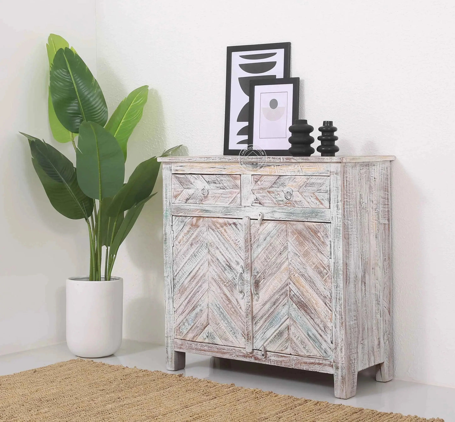 Herrin old wood 2 door 2 drawer cabinet & Sideboard