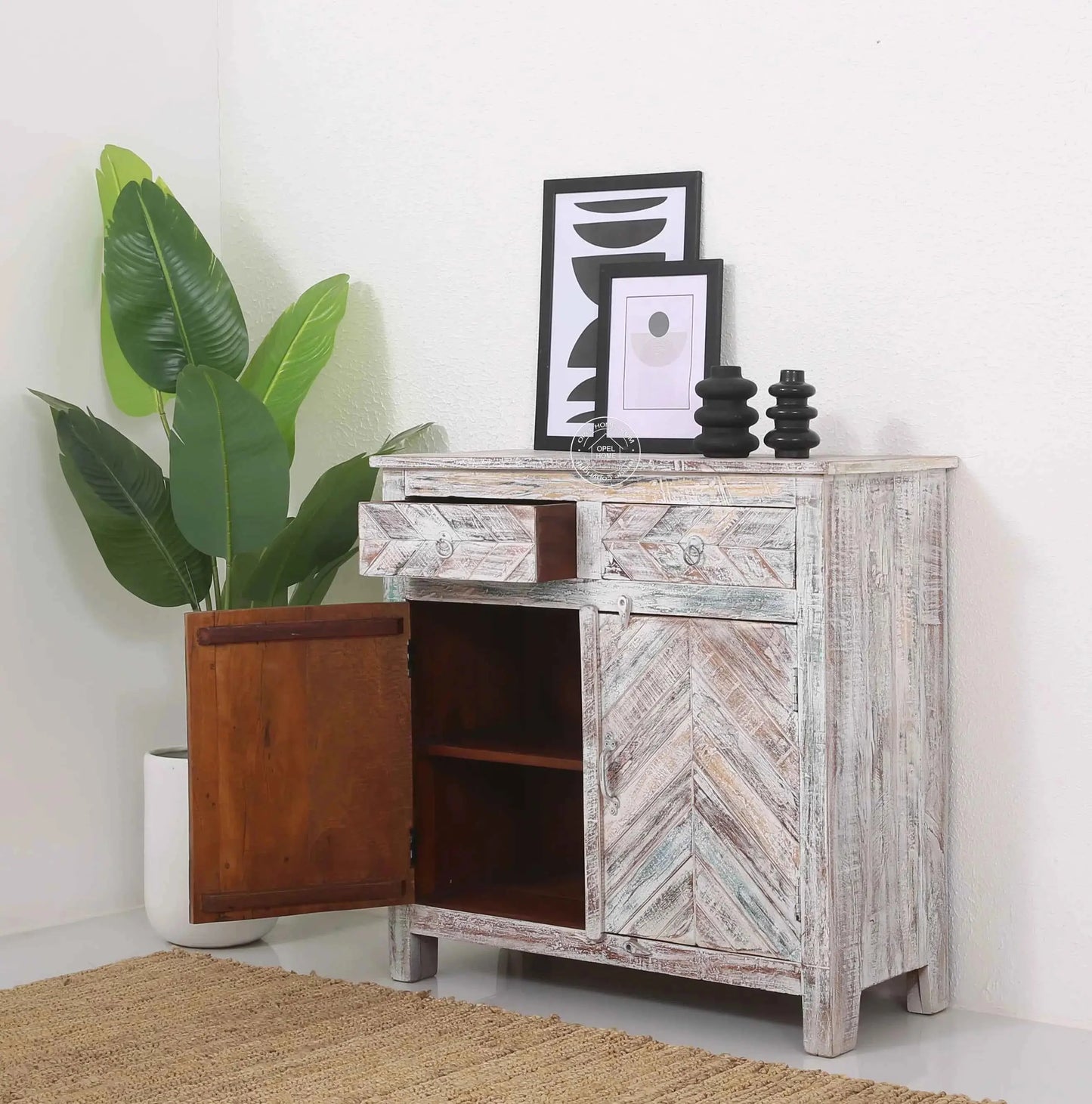 Herrin old wood 2 door 2 drawer cabinet & Sideboard