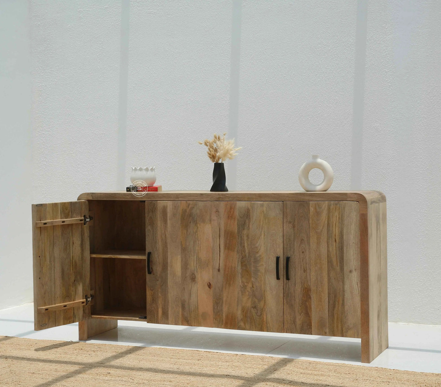 Hollow Wooden Sideboard