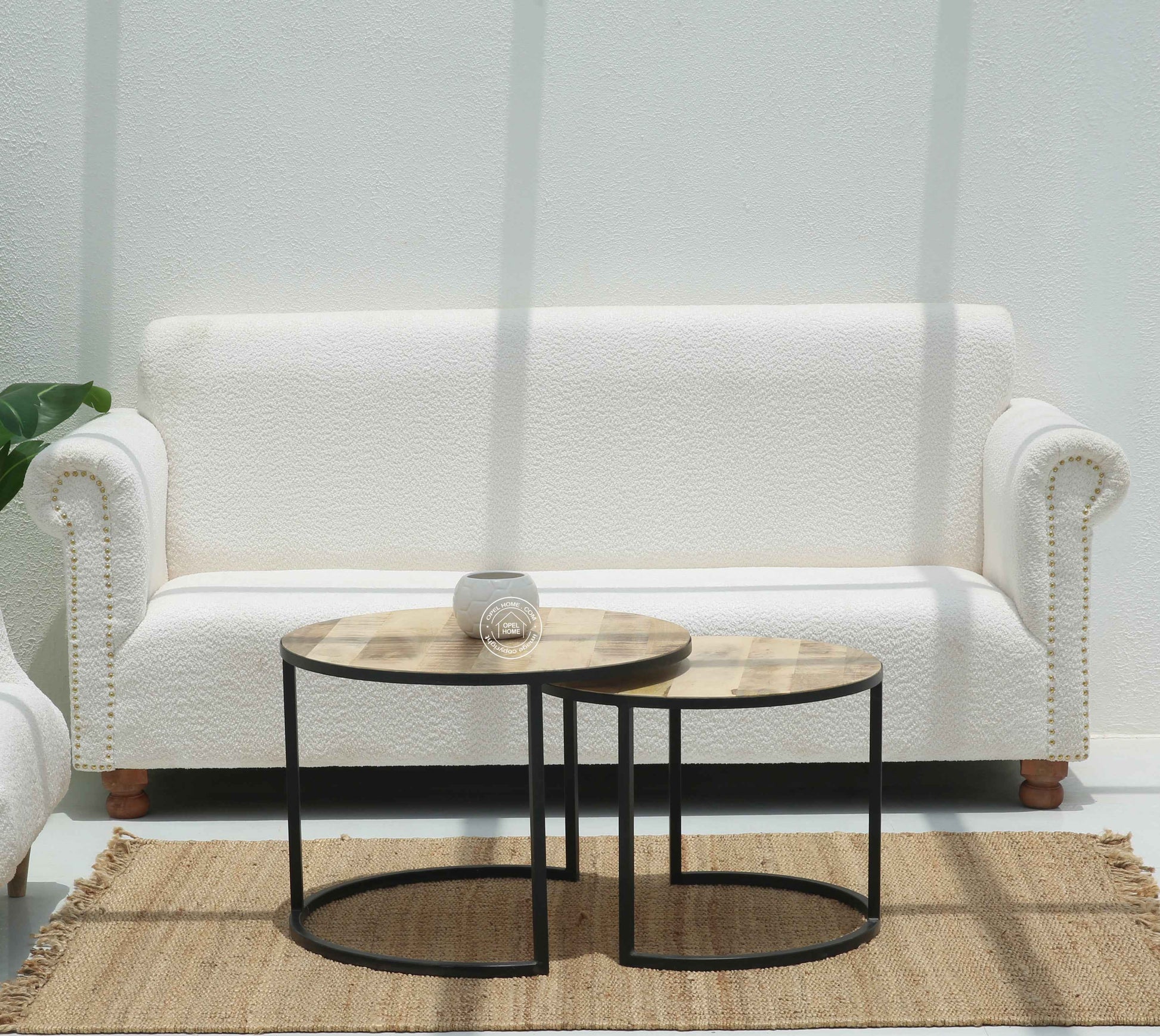 Jacob Nesting Wood Coffee Table