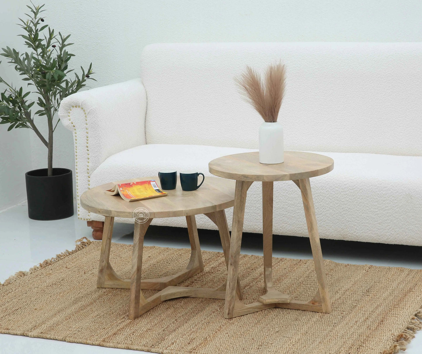 Luna wooden Nesting Coffee Table