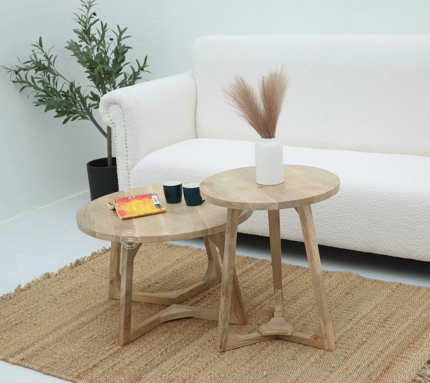 Luna wooden Nesting Coffee Table