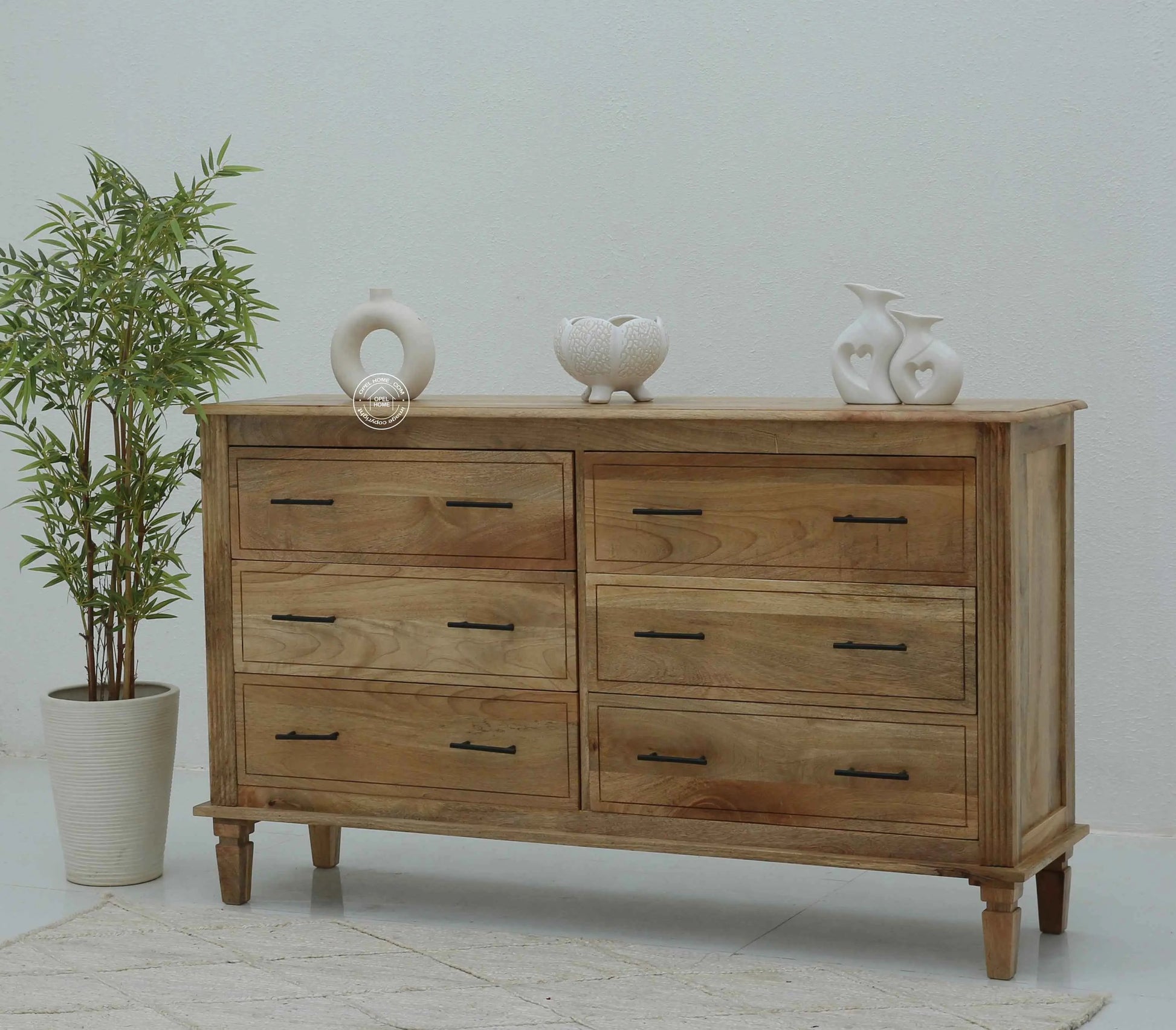 Miller 6-Drawer Wooden Chest Of Drawer