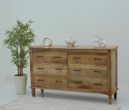 Miller 6-Drawer Wooden Chest Of Drawer