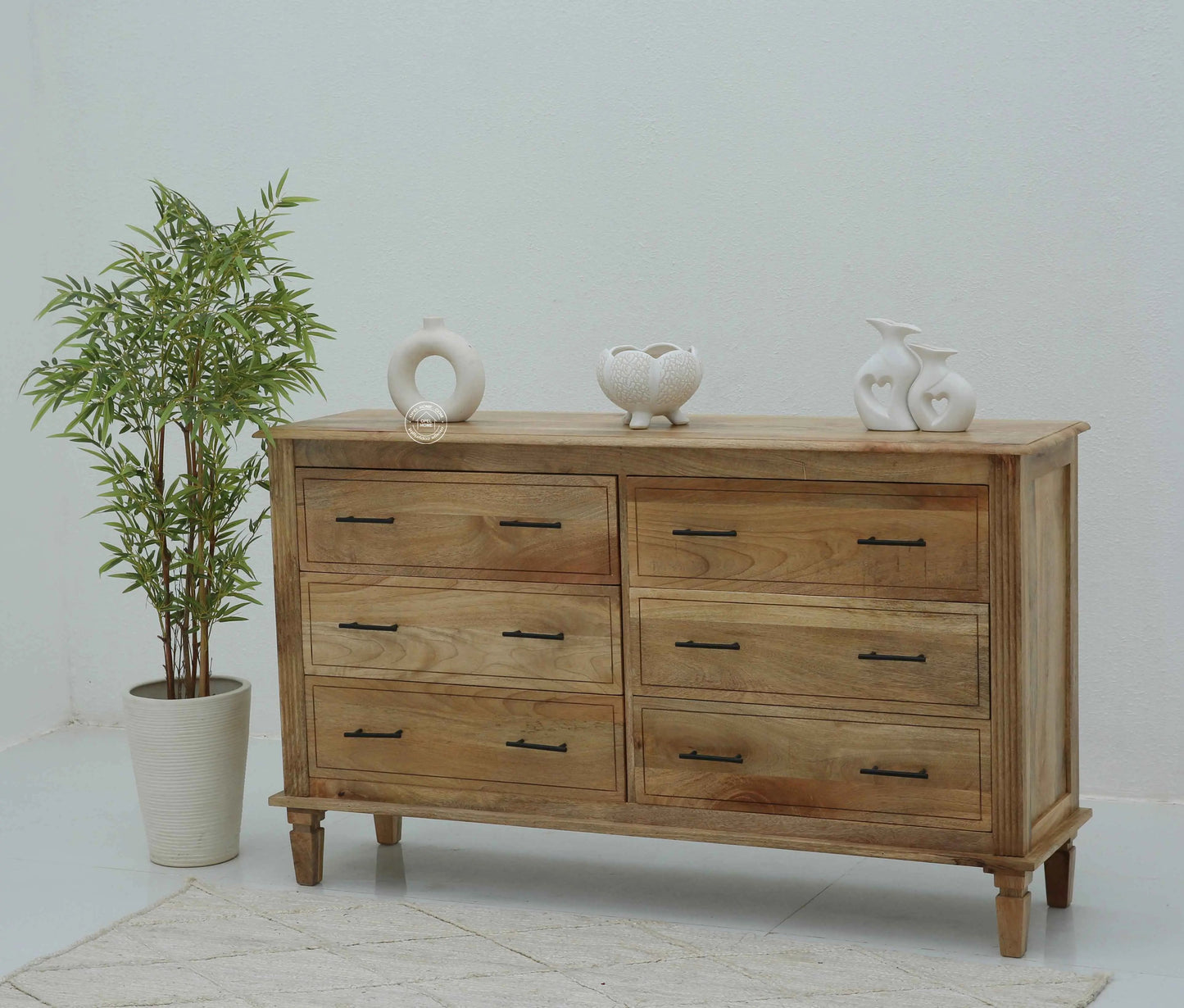 Miller 6-Drawer Wooden Chest Of Drawer