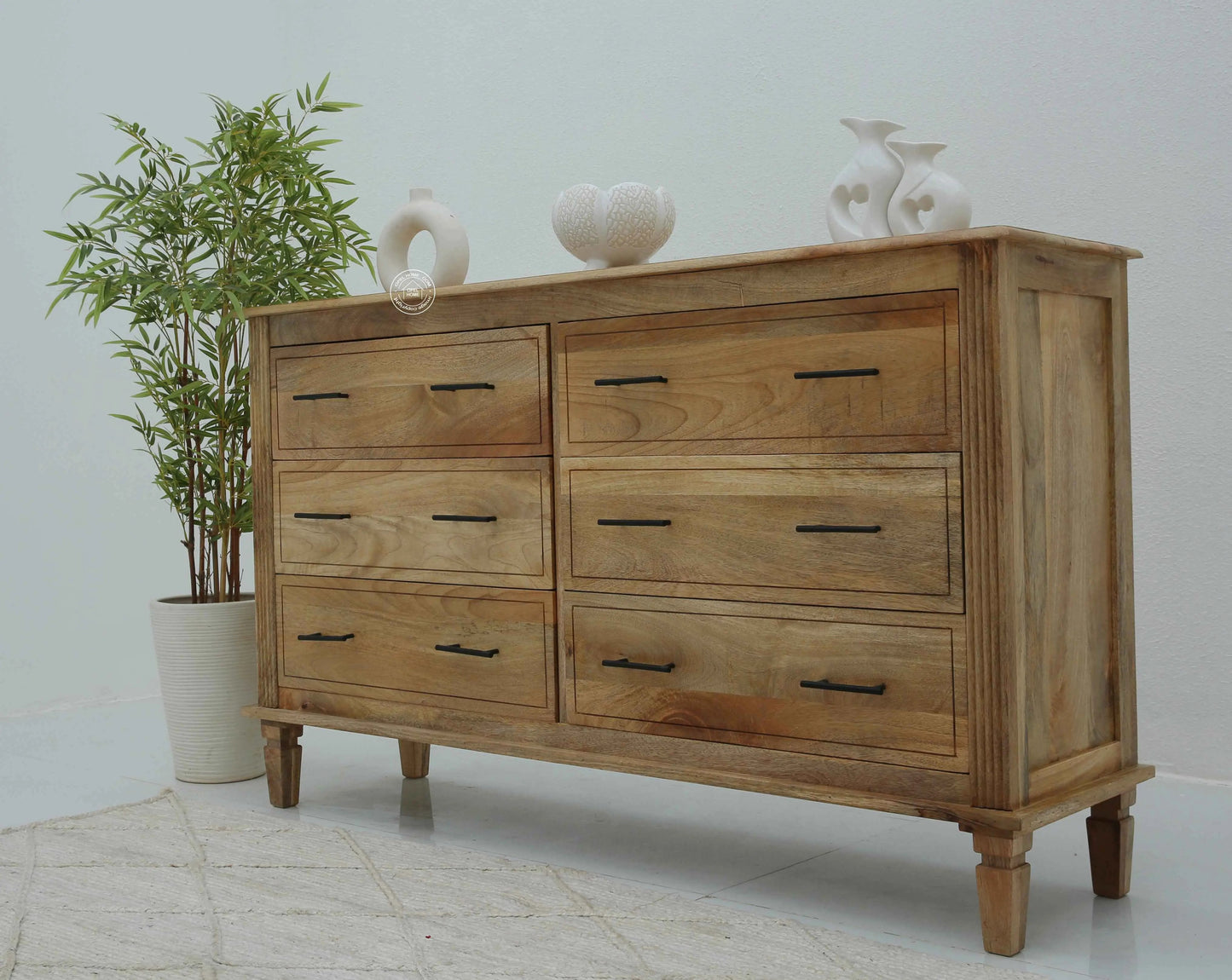 Miller 6-Drawer Wooden Chest Of Drawer