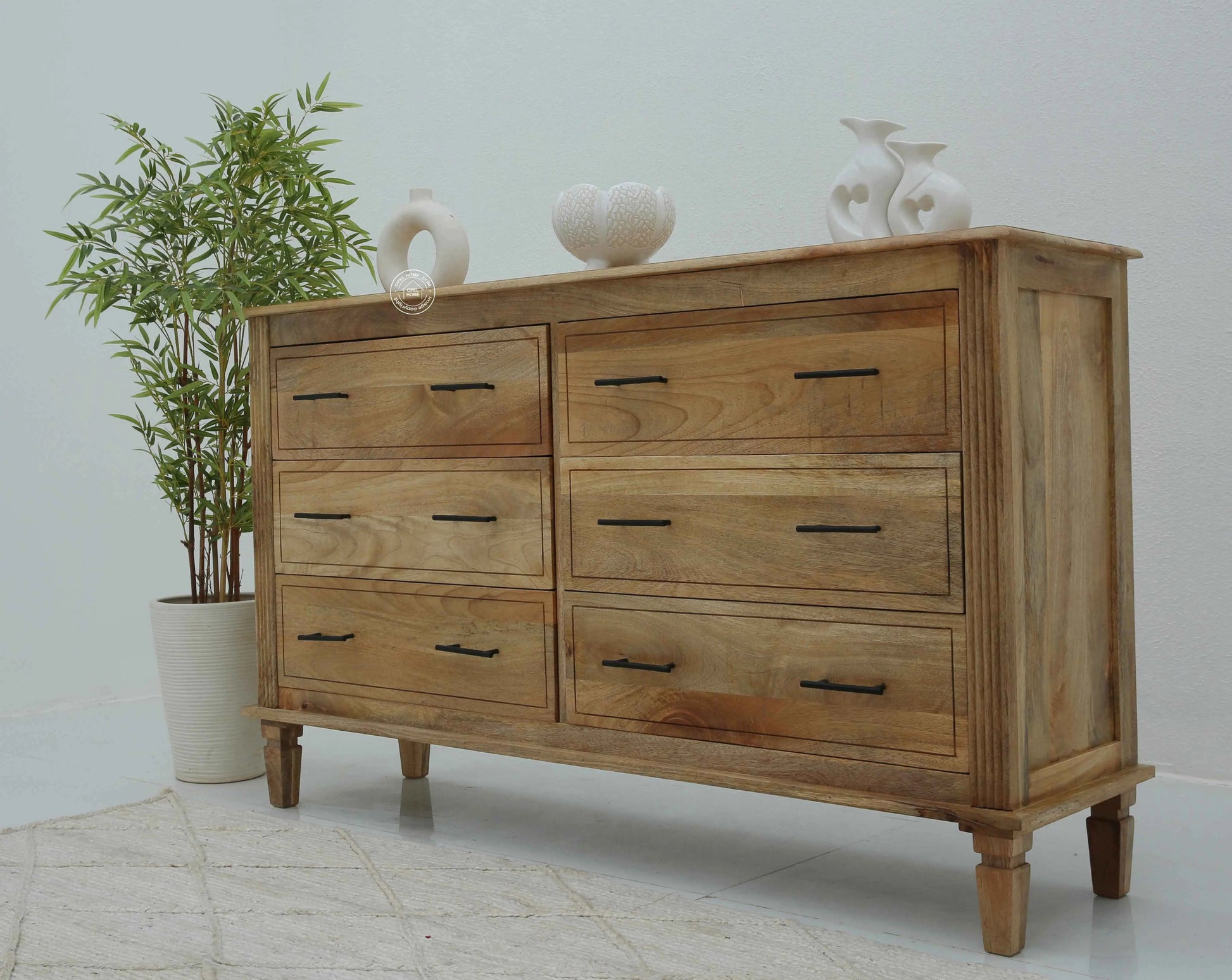 Miller 6-Drawer Wooden Chest Of Drawer