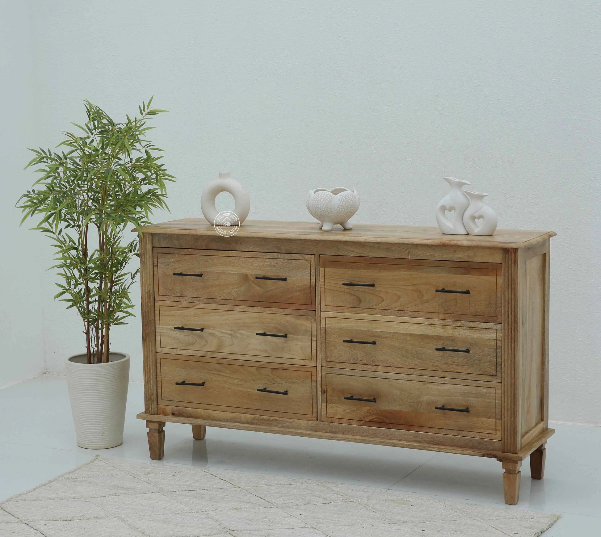 Miller 6-Drawer Wooden Chest Of Drawer