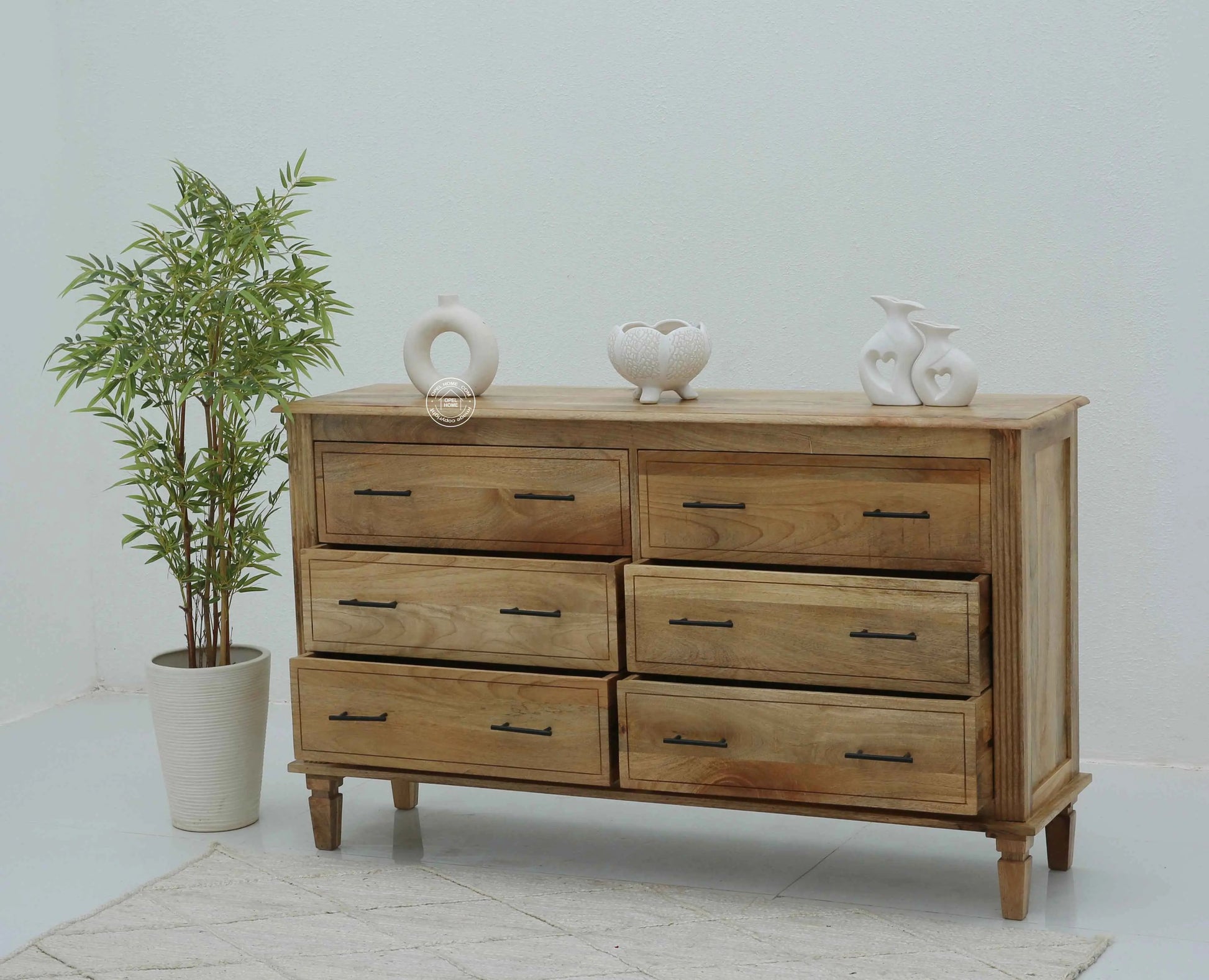 Miller 6-Drawer Wooden Chest Of Drawer